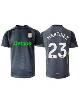 Billige Aston Villa Emiliano Martinez #23 Keeper Hjemmedrakt 2025-26 Kortermet